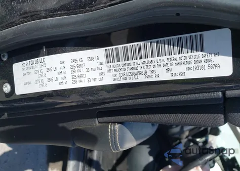 2016 Jeep Cherokee Latitude from USA, damaged, VIN 1C4PJLCS0GW190318